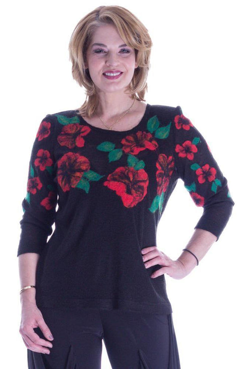 Bluza jerse lana  Liza Panait Liza Panait Online Boutique